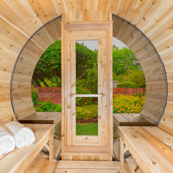 Tranquility MP Barrel Wooden Heater Sauna